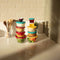 NADIR AMERICANO XL BOWL WITH 4 COLOURED PLASTIC LIDS, 1LT