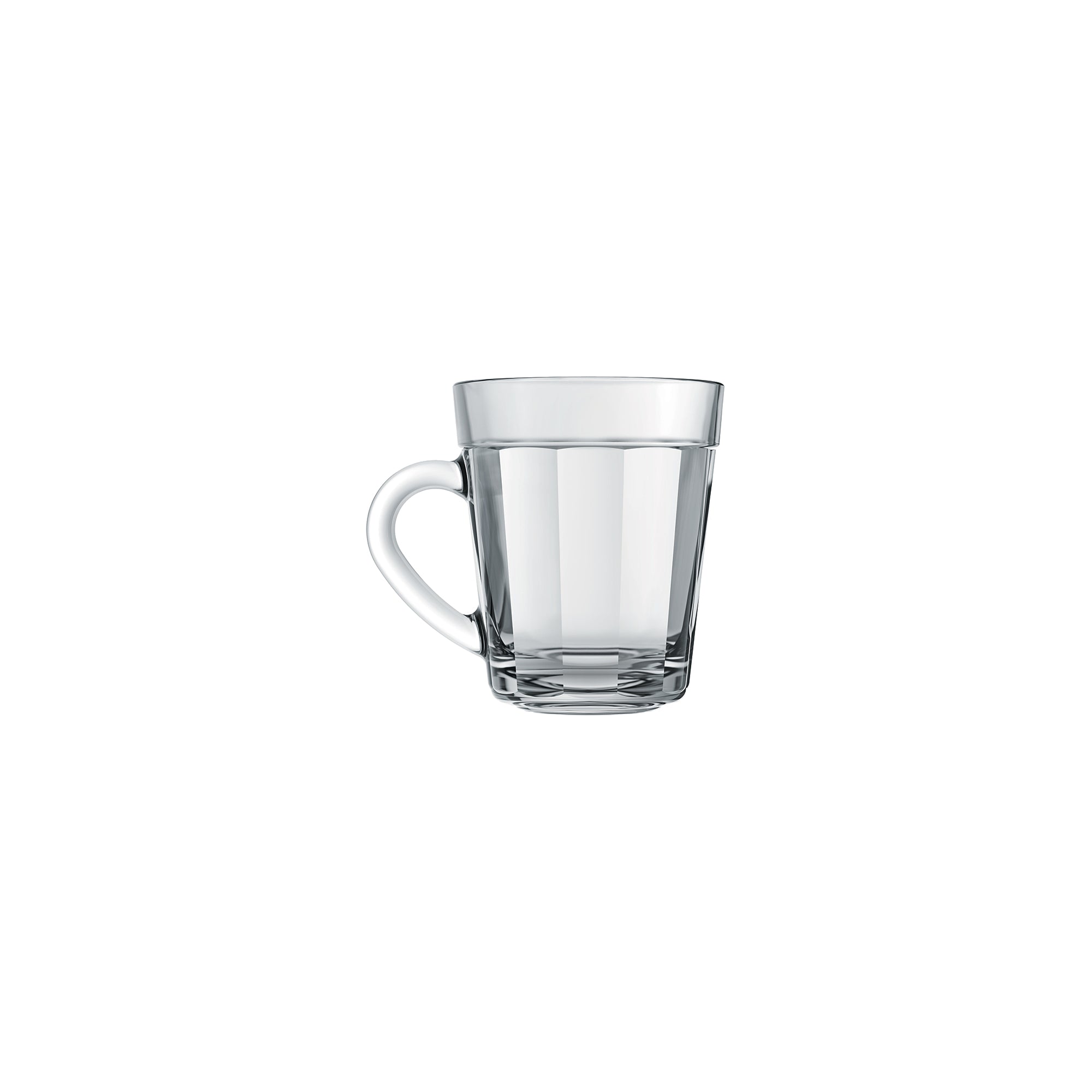 NADIR GLASS ESPRESSO CUP AND SAUCER, 90ML (12PC +12PC SET) HCS Home