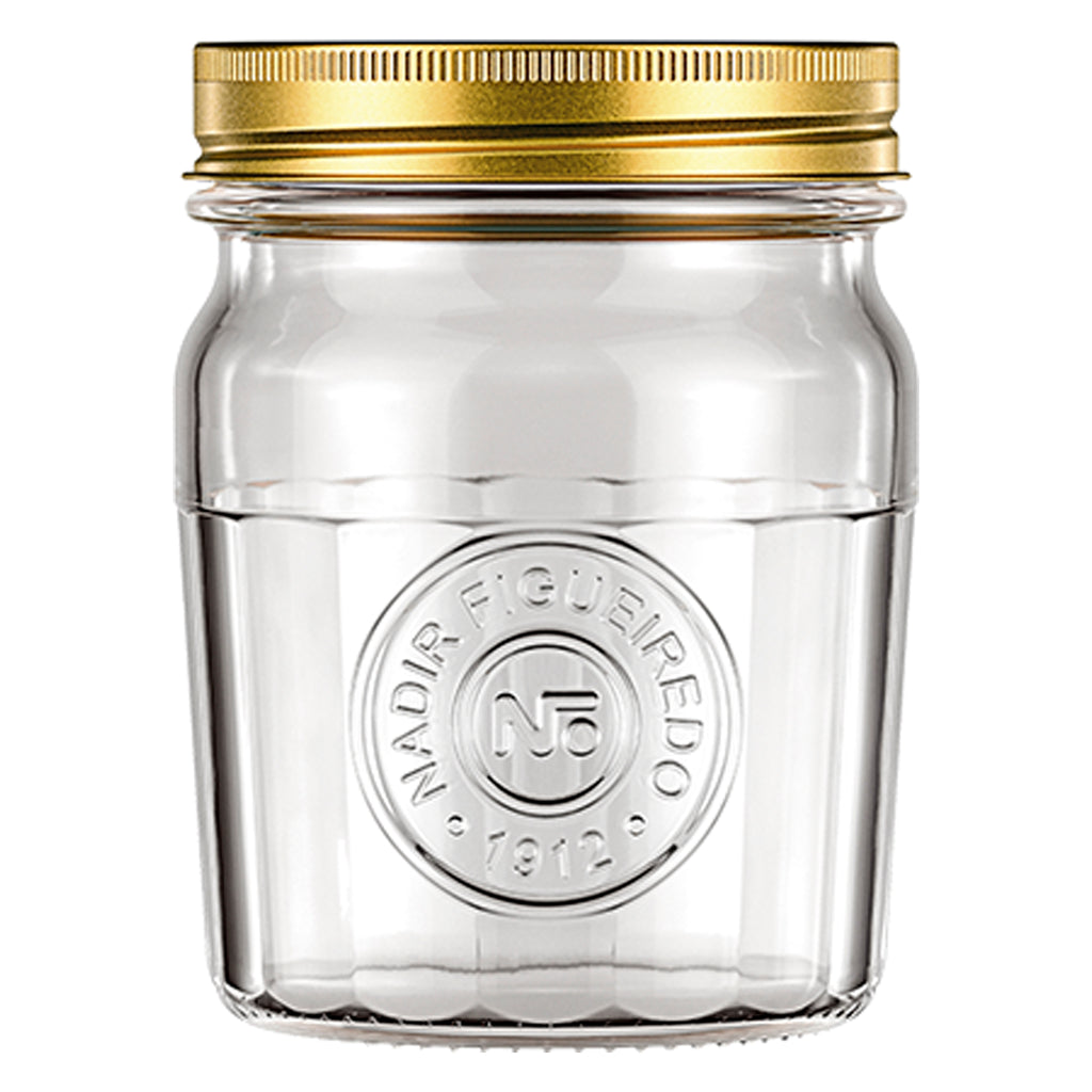 NADIR AMERICANO VINTAGE GLASS JAR, 500ML