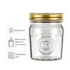 NADIR AMERICANO VINTAGE GLASS JAR, 500ML