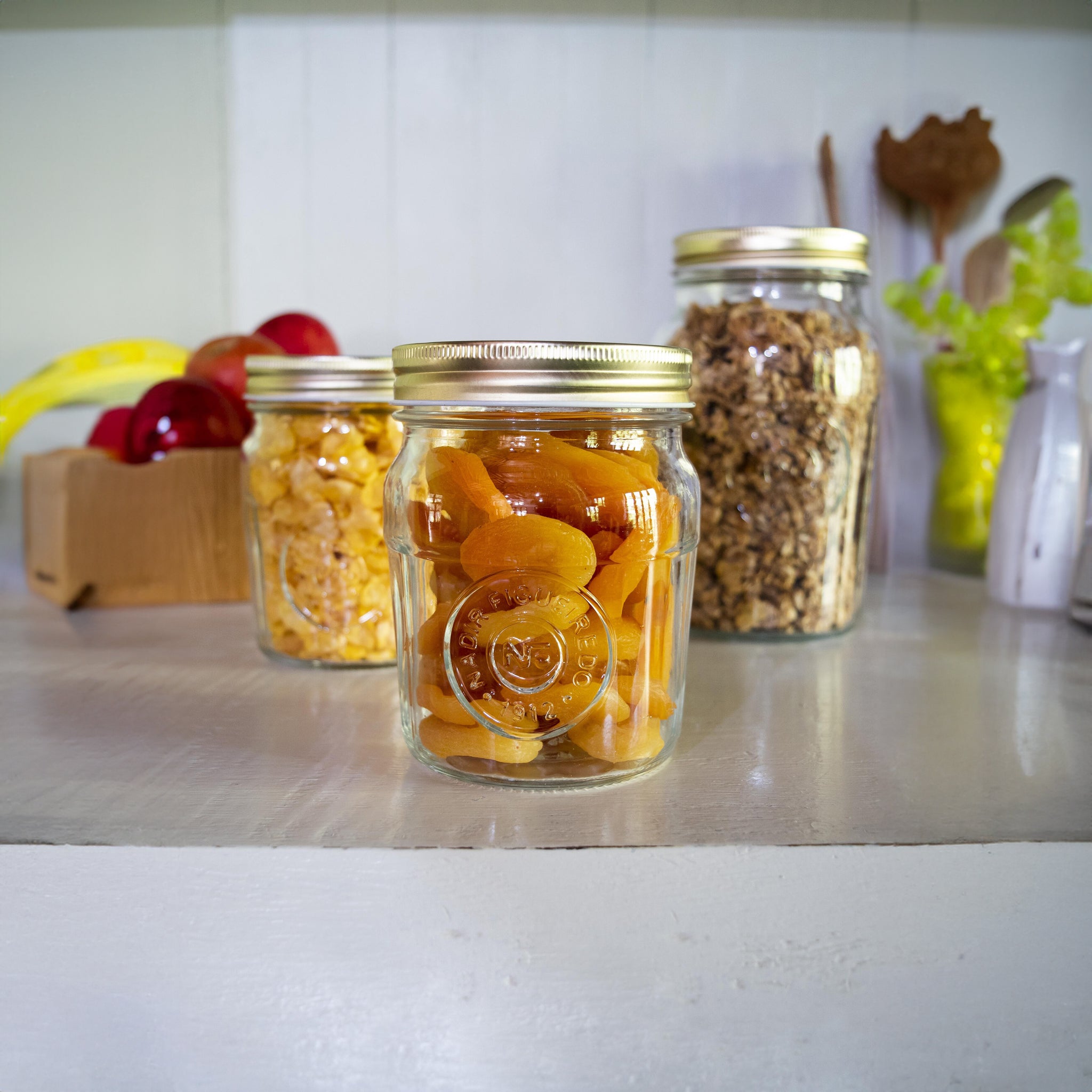 NADIR AMERICANO VINTAGE GLASS JAR, 500ML