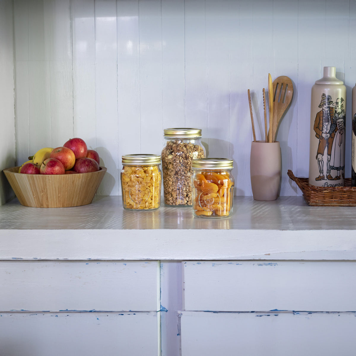 NADIR AMERICANO VINTAGE GLASS JAR, 500ML