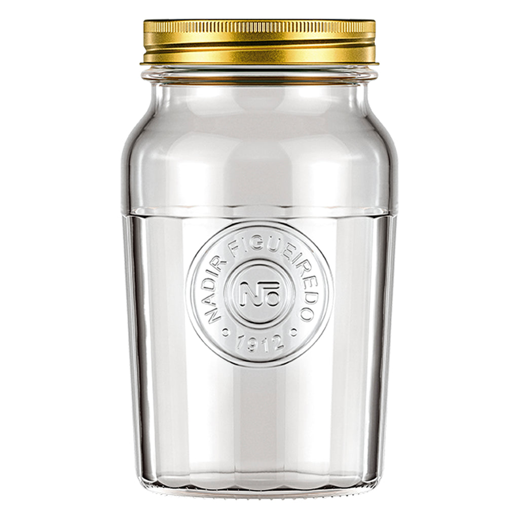 NADIR AMERICANO VINTAGE GLASS JAR, 1L