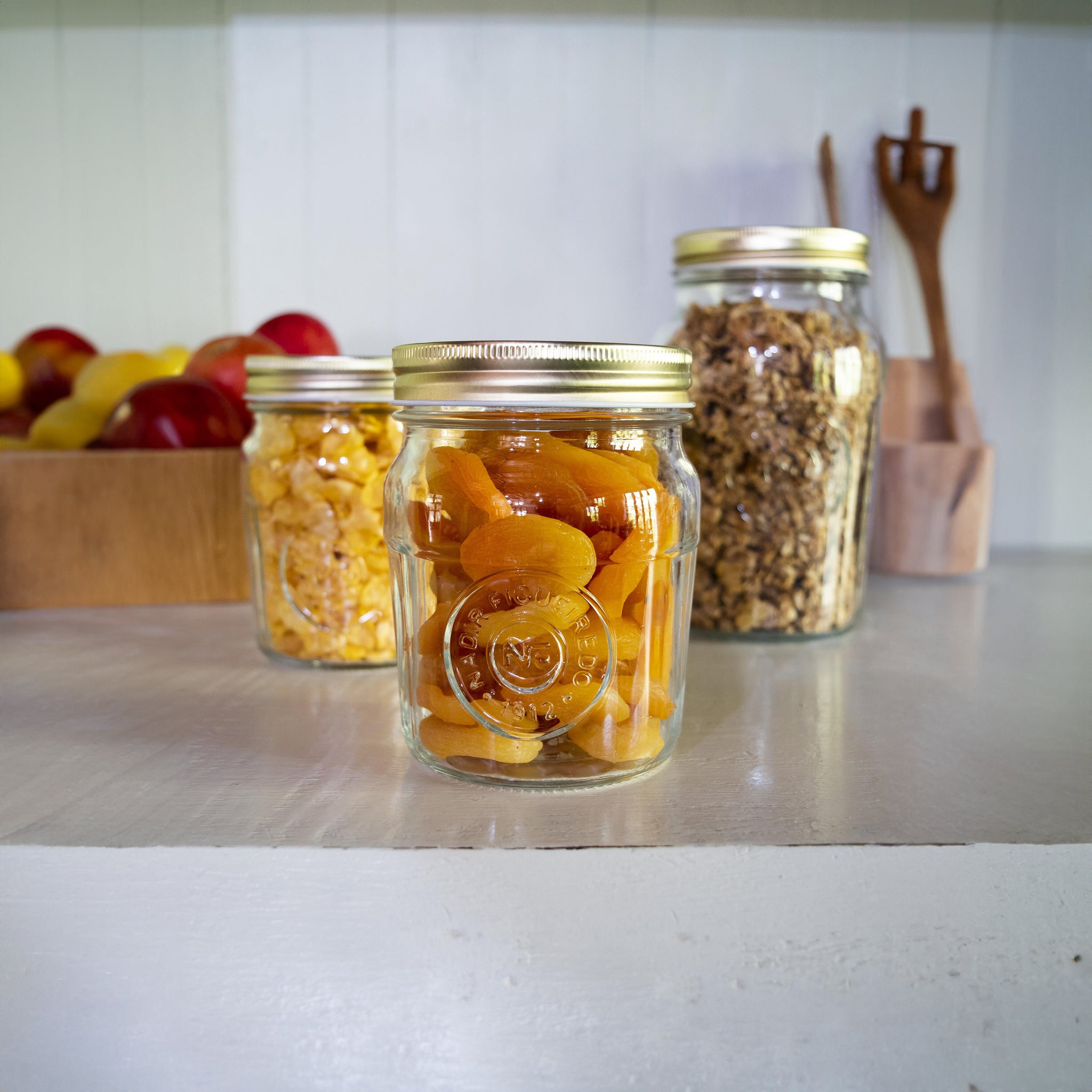NADIR AMERICANO VINTAGE GLASS JAR, 1L