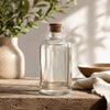 REGENT GLASS ROUND BOTTLES WITH CORK LIDS 6PK, 550ML