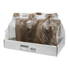 REGENT GLASS ROUND BOTTLES WITH CORK LIDS 6PK, 550ML