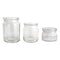 REGENT GLASS ROUND JAR WITH GLASS LID, 300ML (100MM DIAX80MM)