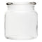 REGENT GLASS ROUND JAR WITH GLASS LID, 550ML (100MM DIAX110MM)
