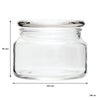 REGENT GLASS ROUND JAR WITH GLASS LID, 300ML