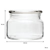 REGENT GLASS ROUND JAR WITH GLASS LID, 300ML (100MM DIAX80MM)