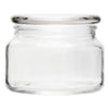 REGENT GLASS ROUND JAR WITH GLASS LID, 300ML