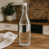REGENT GLASS BOTTLE WITH CLIP TOP LID, 1L