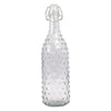 REGENT GLASS HOBNAIL BOTTLE WITH CLIP TOP LID, 1L