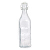 REGENT GLASS MORESCA BOTTLE WITH CLIP TOP LID, 1L