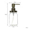 CONSOL JARS WITH BRONZE PUMPS 2 PACK, 375ML (195X75MM DIA)