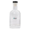 REGENT GLASS GIN BOTTLE WITH BLACK STOPPER, 200ML (60MM DIAX160MM)