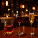 NADIR RAVENA STEMMED CHAMPAGNE FLUTE, (190ML)