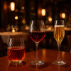 NADIR RAVENA STEMMED RED WINE GLASS , (500ML)