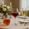 NADIR RAVENA STEMMED CHAMPAGNE FLUTE, (190ML)