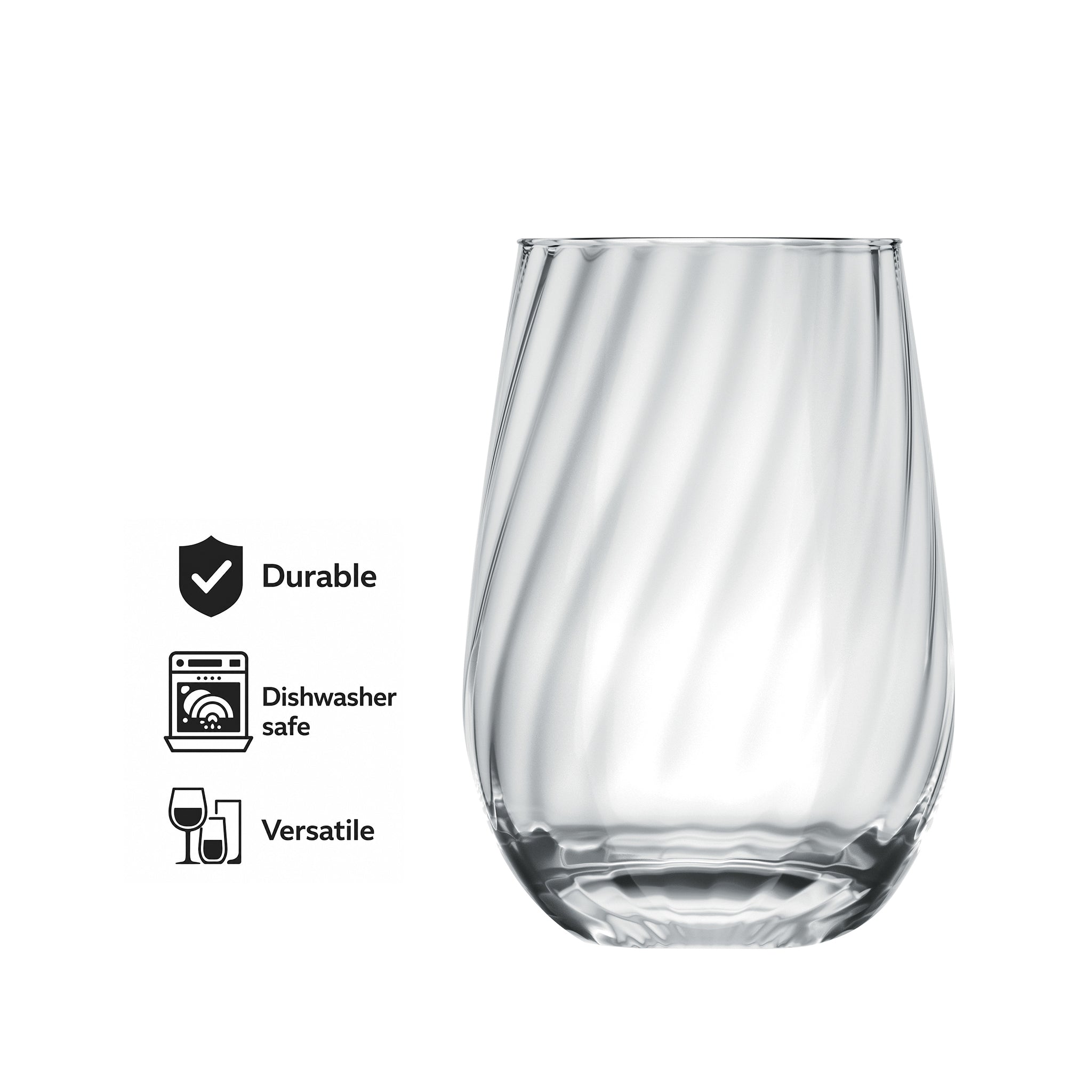 NADIR RAVENA LONG DRINK TUMBLER , 480ML