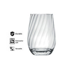 NADIR RAVENA TUMBLER GLASS , 480ML