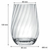 NADIR RAVENA LONG DRINK TUMBLER , 480ML