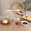 NADIR RAVENA STEMMED WHITE WINE GLASS , (385ML)
