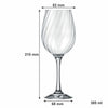 NADIR RAVENA STEMMED WHITE WINE GLASS, 385ML