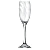 NADIR RAVENA STEMMED CHAMPAGNE FLUTE, 190ML