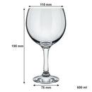 NADIR STEMMED GIN GLASS, (600ML) BULK