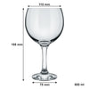 NADIR STEMMED GIN GLASS, (600ML) BULK
