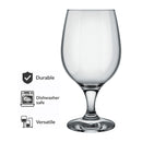 NADIR BELGA STEMMED BEER GLASS, 500ML