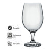 NADIR BELGA STEMMED BEER GLASS, 500ML