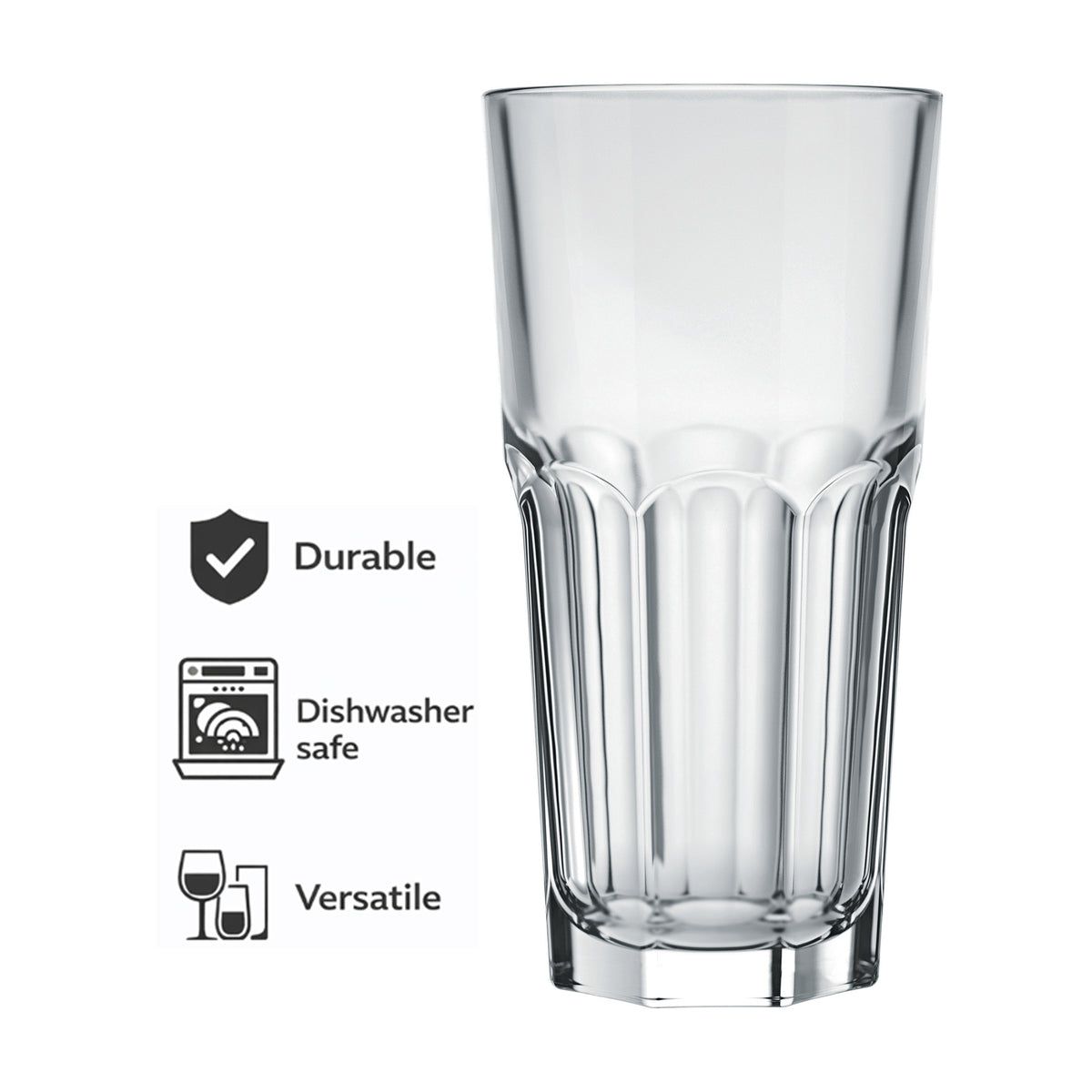 NADIR BRISTOL LONG DRINK TUMBLER, 340ML