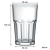 NADIR BRISTOL LONG DRINK TUMBLER, (520ML)