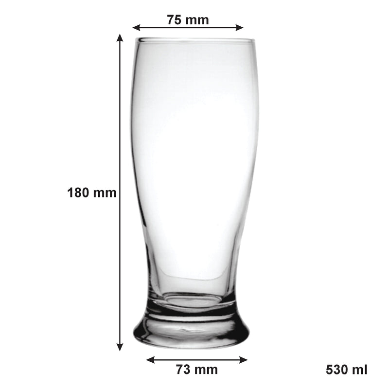 NADIR MUNICH BEER GLASS, (530ML)
