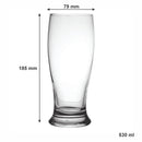NADIR MUNICH BEER GLASS, 530ML