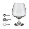 NADIR WINDSOR STEMMED COGNAC TUMBLER, 330ML