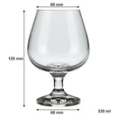 NADIR WINDSOR COGNAC TUMBLER, (330ML) BULK