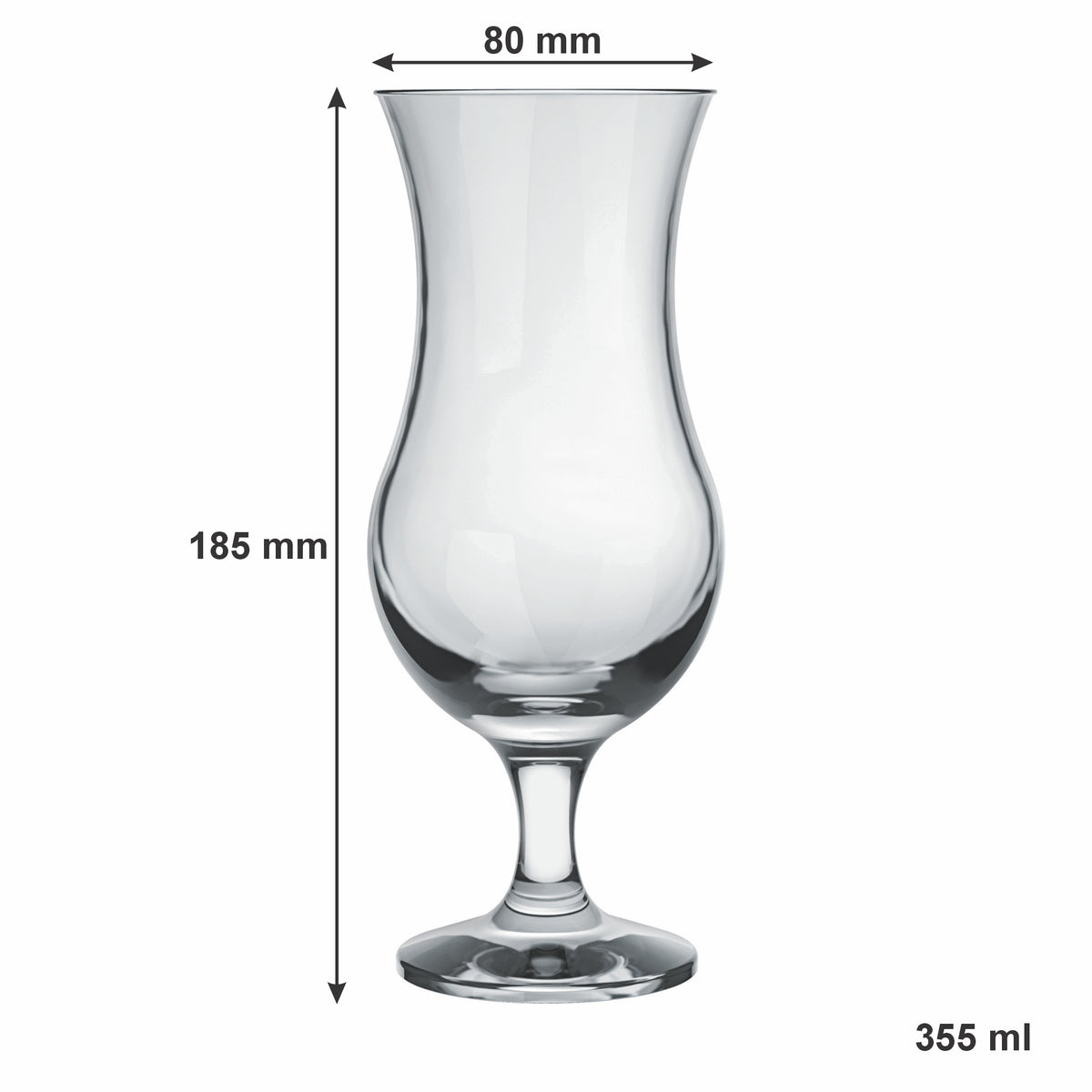 NADIR WINDSOR STEMMED COCKTAIL GLASS EACH, 355ML