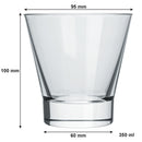NADIR ILHABELA WHISKY TUMBLER, (350ML)