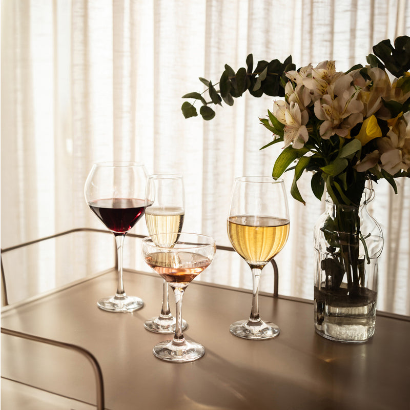 NADIR BARONE STEMMED RED WINE GLASS, (490ML)