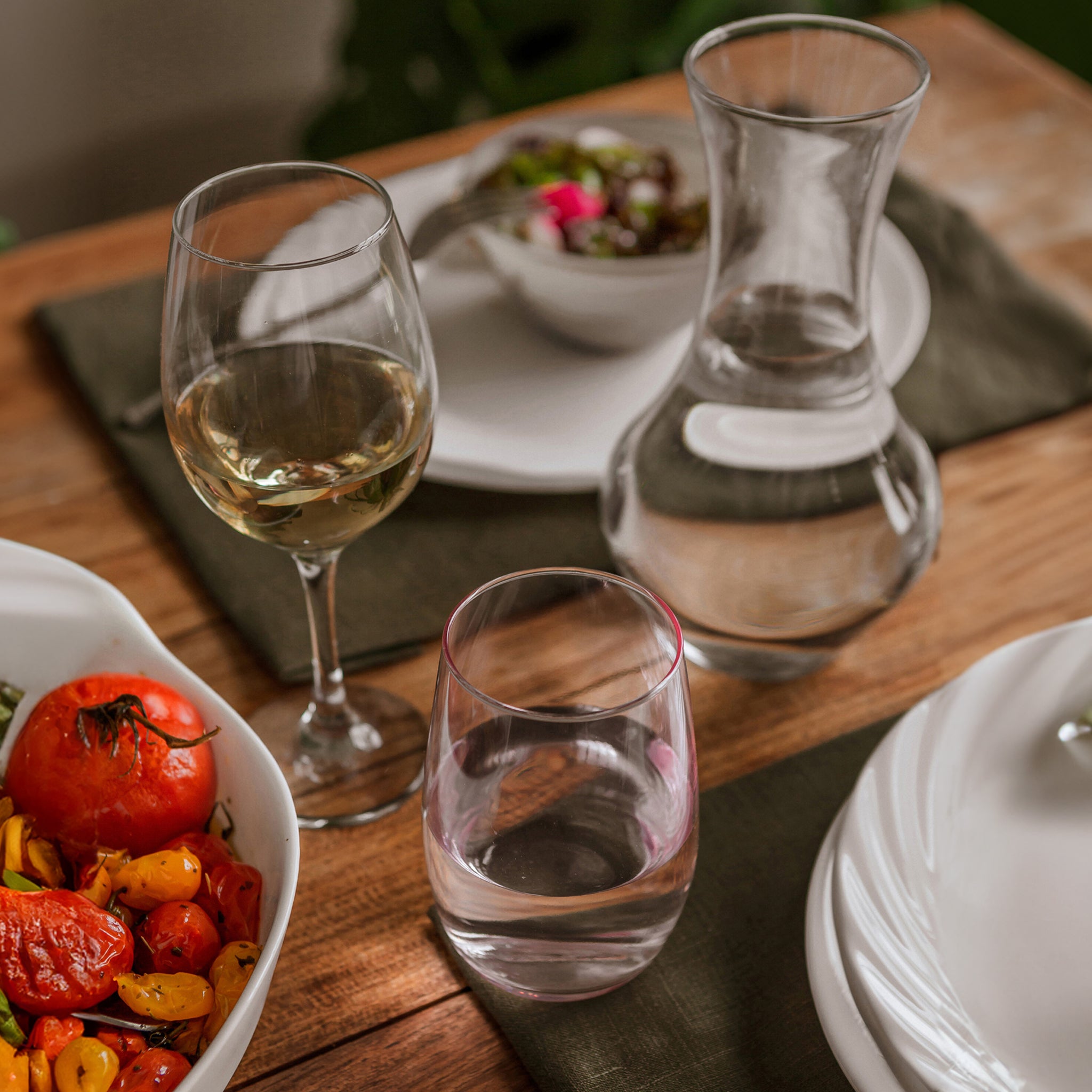 NADIR BARONE STEMMED WHITE WINE GLASS, 385ML