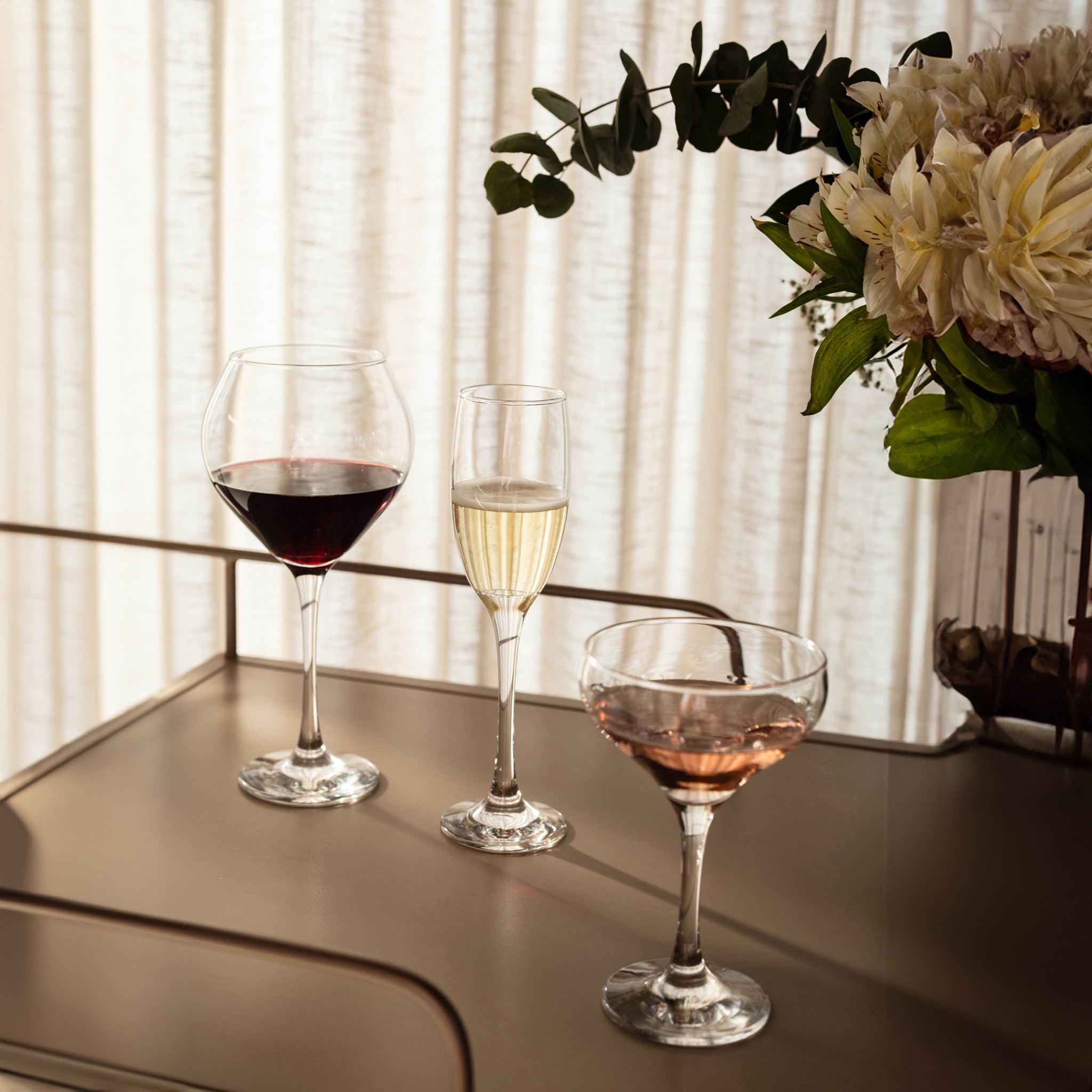 NADIR BARONE STEMMED CHAMPAGNE FLUTE, 190ML