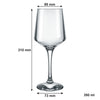 NADIR BRUNELLO STEMMED WINE GLASS, 390ML
