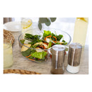 REGENT GLASS SALT & PEPPER SHAKERS WITH ST.STEEL COVERS 2PK SET, 125ML