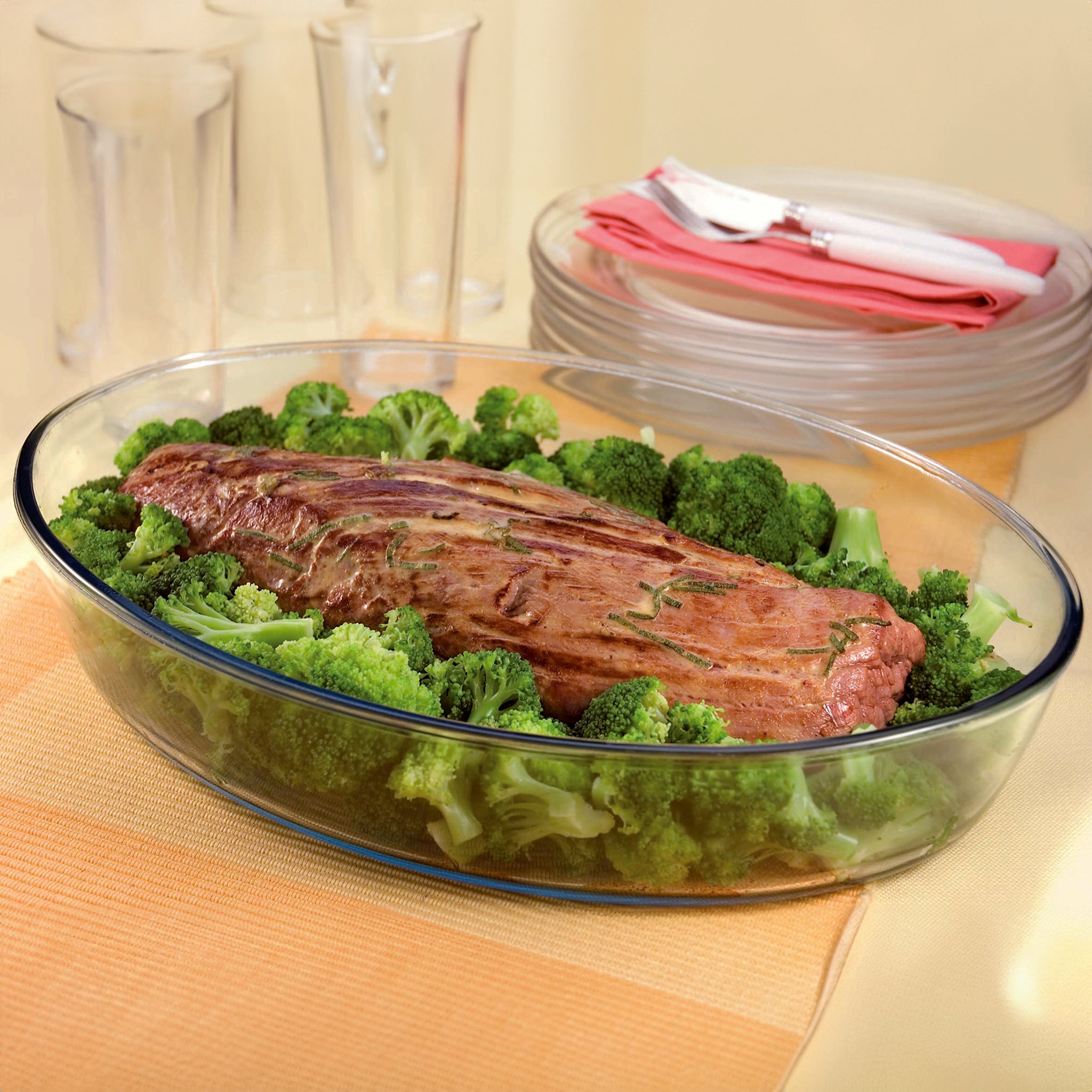 MARINEX OVAL BAKING DISH, 4L