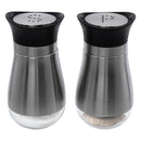 REGENT GLASS SALT & PEPPER SET WITH ST STEEL COVERS 2 PIECES, 125ML (55MMDIAX110MM)