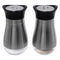 REGENT GLASS SALT & PEPPER SET WITH ST STEEL COVERS 2 PIECES, 125ML (55MMDIAX110MM)
