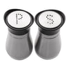 REGENT GLASS SALT & PEPPER SHAKERS WITH ST STEEL COVERS 2PCS SET, 125ML